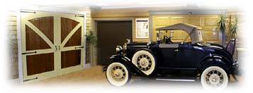 Artisan Medallion Carriage House Door