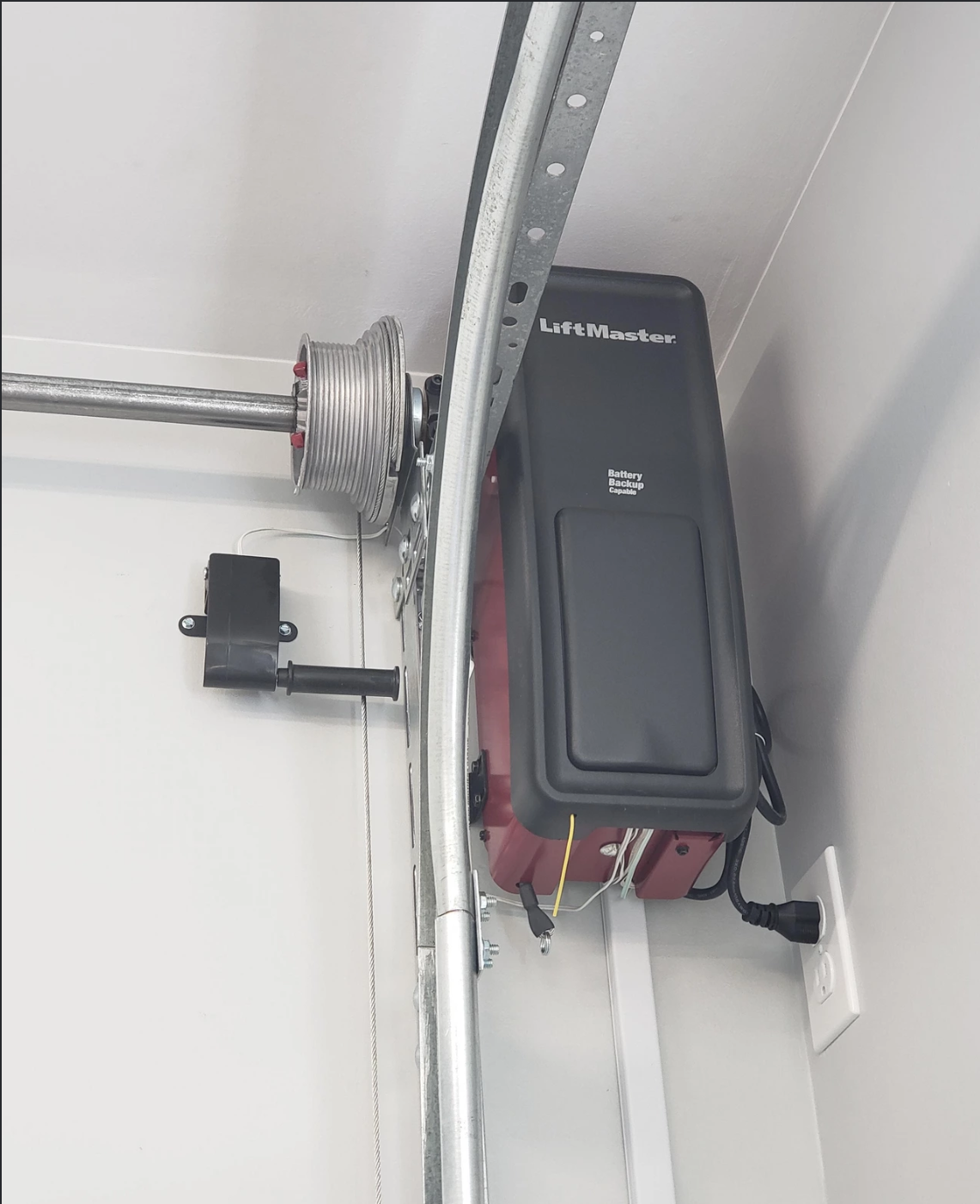 Image of a crank shaft garage door opener